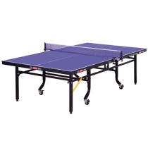 红双喜T2024乒乓球台 整体折叠式乒乓球桌 送网架/球/拍