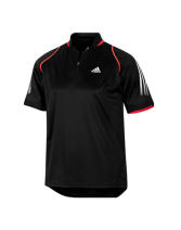 adidas 阿迪达斯 乒乓球服 运动服 T恤 V13520黑色男短袖