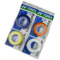 YONEX尤尼克斯 AC105EX 3条装手胶 网孔粘性羽毛球拍吸汗带