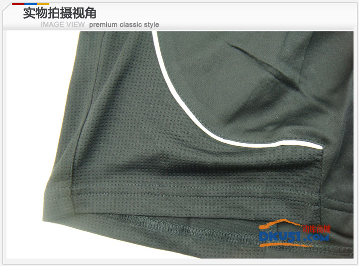 凱勝/KASON FAPD015-1-1 黑色羽毛球短褲