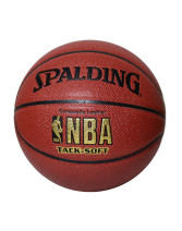 SPALDING斯伯丁 PU皮超软NBA LOGO金色经典篮球 64-435