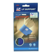 美国LP护具 LP693护腕 MAXWRAP创新波浪纹硅胶 羽毛球运动护腕