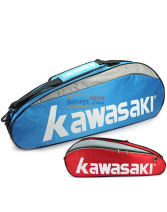 KAWASAKI川崎K-047六支装羽毛球包（小巧型 功能齐全）