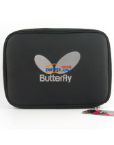 Butterfly蝴蝶TBC-3005 黑色单层乒乓球拍套（简洁 实惠）