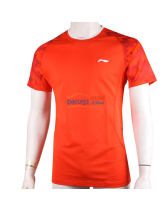 李宁 ATSJ359-4 羽毛球服专业运动短袖T恤男款