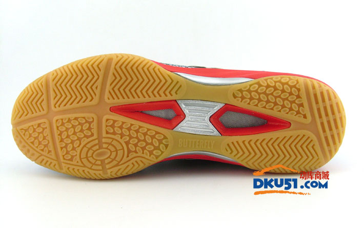 蝴蝶UTOP-6-5波尔款乒乓球鞋“更牢、更软、更透气”