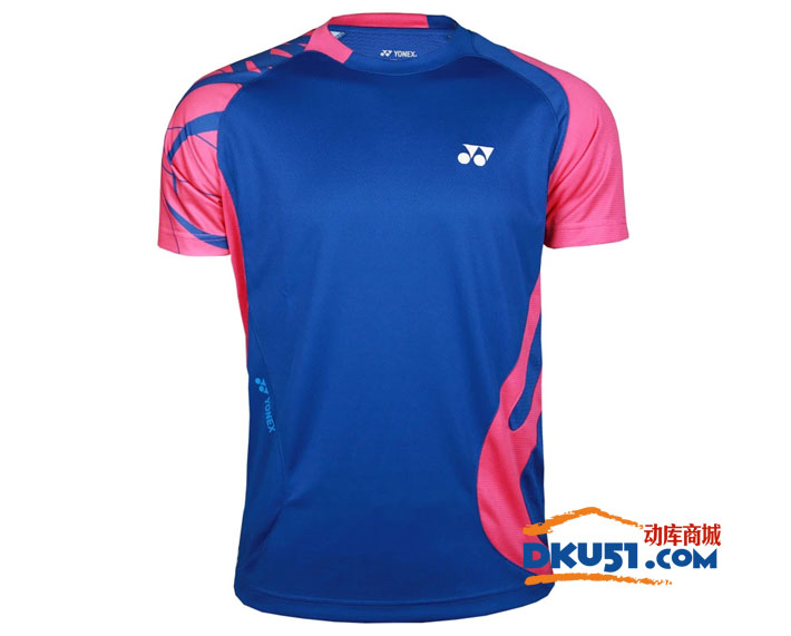 YONEX尤尼克斯 CS1136 男款蓝色羽毛球T恤 2015新品