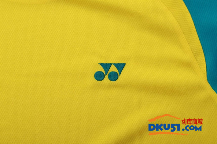YONEX尤尼克斯 CS1136-402 男款羽毛球T恤 黄色款