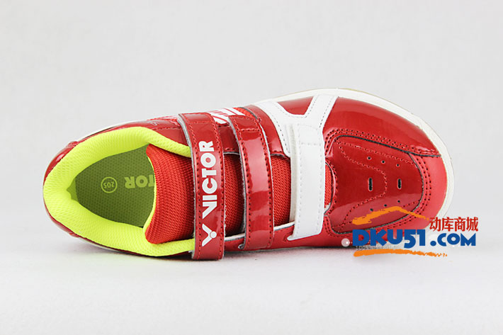 Victor勝利 SHC03D 紅色款兒童羽毛球鞋（兒童專業羽鞋）