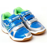 Victor勝利 SHC03F 藍色款兒童羽毛球鞋（兒童專業羽鞋）