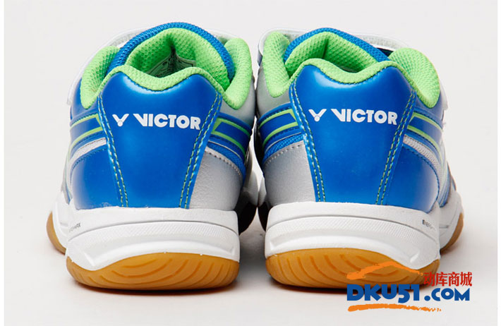 Victor勝利 SHC03F 藍色款兒童羽毛球鞋（兒童專業羽鞋）