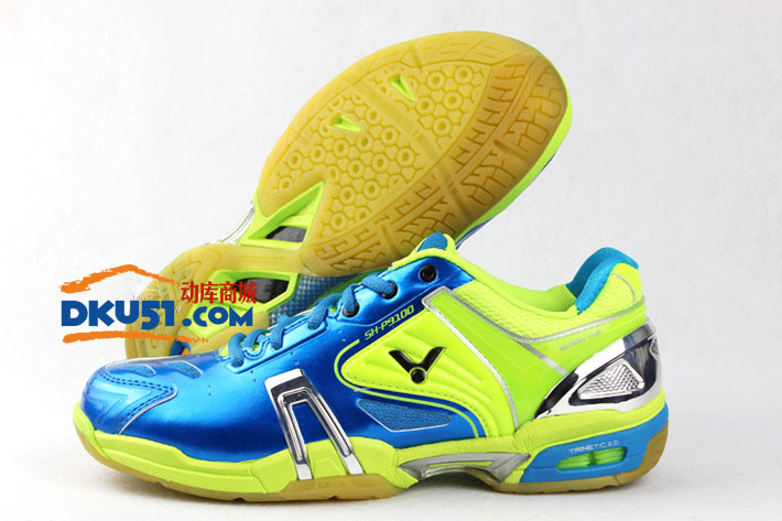 VICTOR胜利 SH-P9100D 蓝色款羽毛球鞋(三效动力转换,湛蓝之心) VICTOR胜利 SH-P9100D 蓝色款羽毛球鞋(三效动力转换,湛蓝之心)