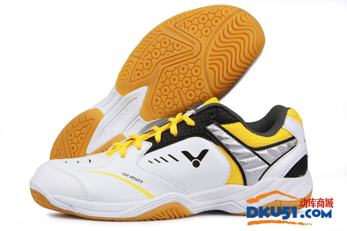 VICTOR胜利 新款SH-A501F 黄白款羽毛球鞋（经典 新色）