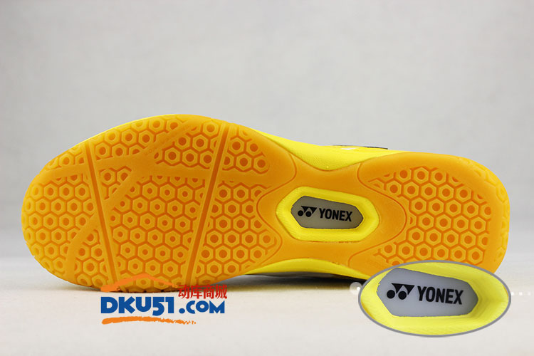 YONEX尤尼克斯 SHB-46C 专业YY羽毛球鞋（黄色款）