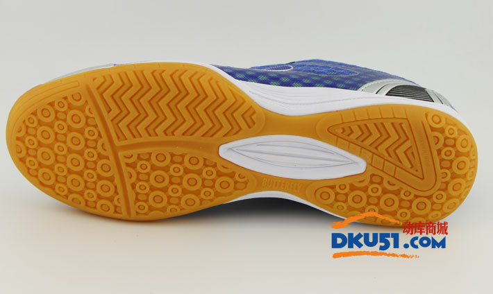 新款BUTTERFLY蝴蝶 UTOP-8 超轻乒乓球鞋 清新蓝色