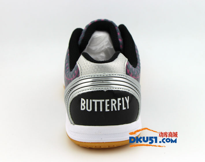 新款BUTTERFLY蝴蝶 UTOP-8 超轻乒乓球鞋 紫灰亮骚