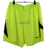李宁AAPJ541-1男款羽毛球短裤（国家队赞助款！荧光亮绿款）