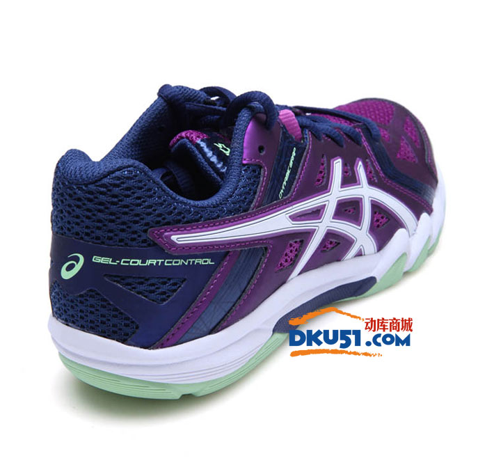 ASICS爱世克斯亚瑟士R555Y-3601 女款专业羽毛球鞋运动鞋
