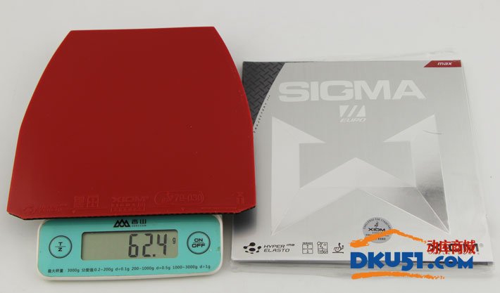 骄猛XIOM SIGMA II 希格玛2（西格玛2） EURO 乒乓球套胶 79-030