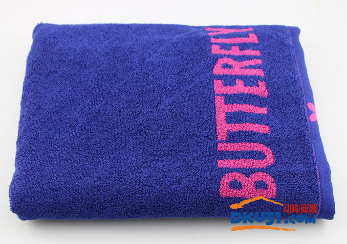 BUTTERFLY蝴蝶乒乓球毛巾 WTT-103 纯棉大毛巾