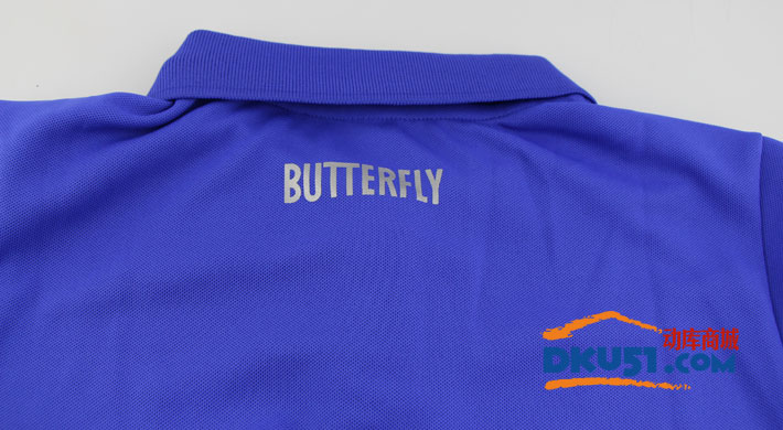 2017新款蝴蝶女款乒乓球服运动T恤 BWH-272-1 蓝色款