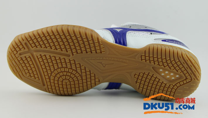 美津浓专业乒乓球鞋 CROSSMATCH PLIO RX3 81GA143027 蓝色款