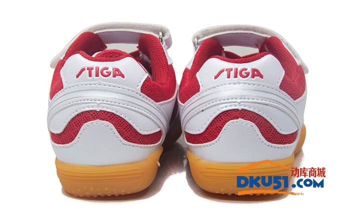 STIGA 斯帝卡 CS-3341 专业儿童乒乓球鞋 红色款