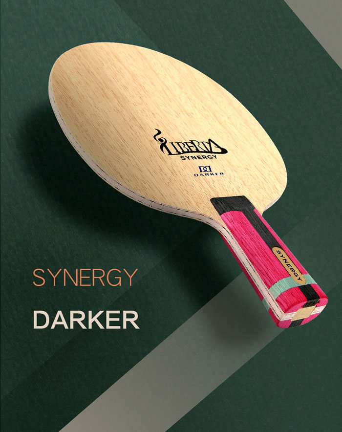 Darker达克 赛纳吉（SYNERGY）超级纤维乒乓球底板 柔和坚韧