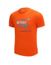 Butterfly蝴蝶 BWH-826-06 橘色 乒乓球文化衫