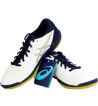 ASICS亚瑟士 1073A001-100 白蓝经典款 专业乒乓球运动鞋 超透气 超舒适