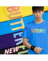 Butterfly蝴蝶文化衫 BWH-827 乒乓球服 两色可选