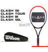 Wilson威尔胜 黑科技碳纤维专业网球拍 CLASH