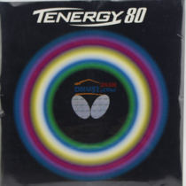 Butterfly蝴蝶T80 Tenergy 80 05930乒乓球反胶套胶(性能介于T64和T05之间)