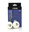 STIGA斯蒂卡 40+ 二星 6只装 ABS+ 新材料乒乓球 大品牌，高质量，高性价比！