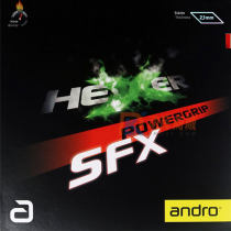 andro岸度黑煞-PG（Powergrip）SFX 专业乒乓球套胶 创造魔法般的轨迹