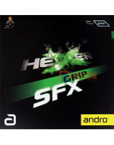 andro岸度黑煞-G（Grip）SFX 专业乒乓球套胶 适合追求100％控制力的球手
