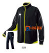 Butterfly蝴蝶乒乓球服长款套装（外套+长裤）  WSW-430-0204  黄黑色