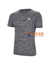 Butterfly蝴蝶圆领文化衫 乒乓球乒乓球T恤 BWH-831 灰色款 超舒适面料，比赛休闲两不误！