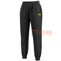 Stiga斯帝卡CA-58511 运动长裤 乒乓球运动长裤 黑+黄LOGO