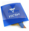 victas维克塔斯085601乒乓球拍反胶保护膜2片装(蓝色+透明色）粘性护膜 涩性胶皮用