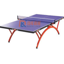 红双喜小彩虹T2828乒乓球台 乒乓球桌 拱形可折叠国际比赛用
