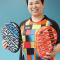 VICTAS维克塔斯乒乓球拍包硬拍套葫芦形运动便捷球拍袋保护套 VC-620