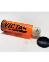 VICTAS维克塔斯乒乓球盒收纳球筒可装3个 VC-714