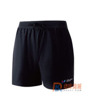 Butterfly蝴蝶 BWS-330 乒乓球短裤 运动短裤 拉链款 黑色