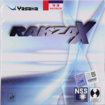 YASAKA亞薩卡威力X（RAKZA X）澀性乒乓球套膠 83-018 吃球深 海綿頂 讓弧圈更有威力