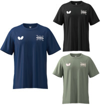 Butterfly蝴蝶乒乓球服T恤 BWH843 休閑乒乓球服男款女款3色可選