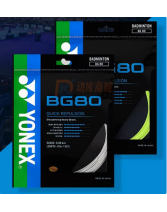 YONEX尤尼克斯 BG80羽毛球線 適合進攻扣球型打法