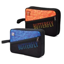 BUTTERFLY蝴蝶雙層方拍套 乒乓球方形球包  軟質(zhì)乒乓球拍套 BTY-375