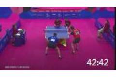 2020乒乓球全国锦标赛男双比赛视频：蔡伟/柒嘉维VS马特/侯英超