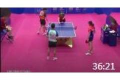 2020乒乓球全国锦标赛混双比赛视频：刘丁硕/钱天一VS王楚钦/王曼昱